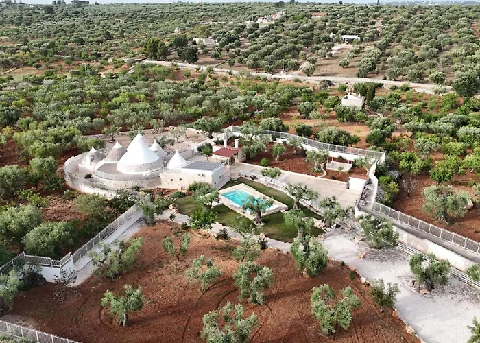 Daire Trulli Lisanna - Luxury Trulli Estate With Pool
